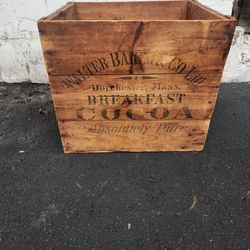 Antique Cocoa Box