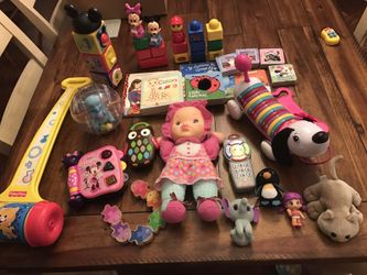 Baby toddler toy lot
