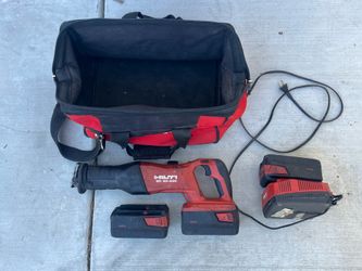 Hilti SR 30-A36 Cordless Reciprocating Saw 3 Batteries