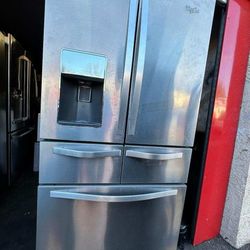 WHIRLPOOL STAINLESS STEEL 5 DOOR REFRIGERATOR ENERGY STAR