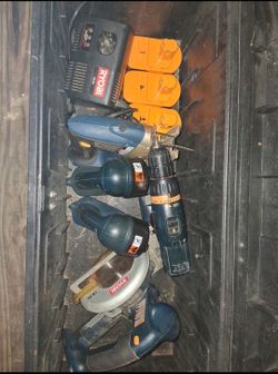 Ryobi power tools