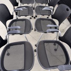 Herman Miller Caper Chairs Black 