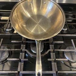 Gourmet Belgique 12.5” stainless steel wok