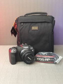 EOS RP USED Mirrorless with RF-S 18-45mm STM and  Camera Bag