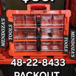 Milwaukee Packout Compartment Tilt Bin Organizer 