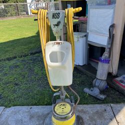 Low speed 8” scrubber