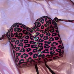 Betsy Johnson corset purse