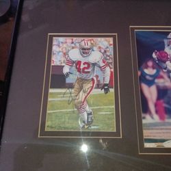 Ronnie Lott Signed Autograph 