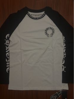 Chrome Hearts black n white longsleeve large