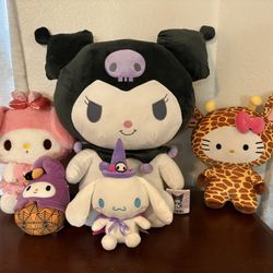 Sanrio plushies Bundle Or Sold Separately 