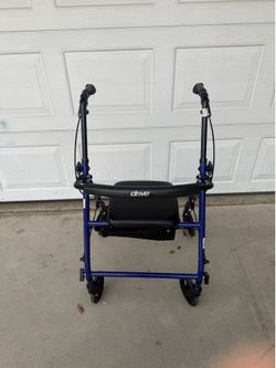 Rollator 4 wheeled Folding walker