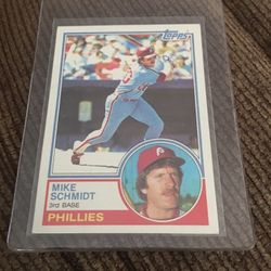 Baseball Card 1983 Topps Mike Schmidt