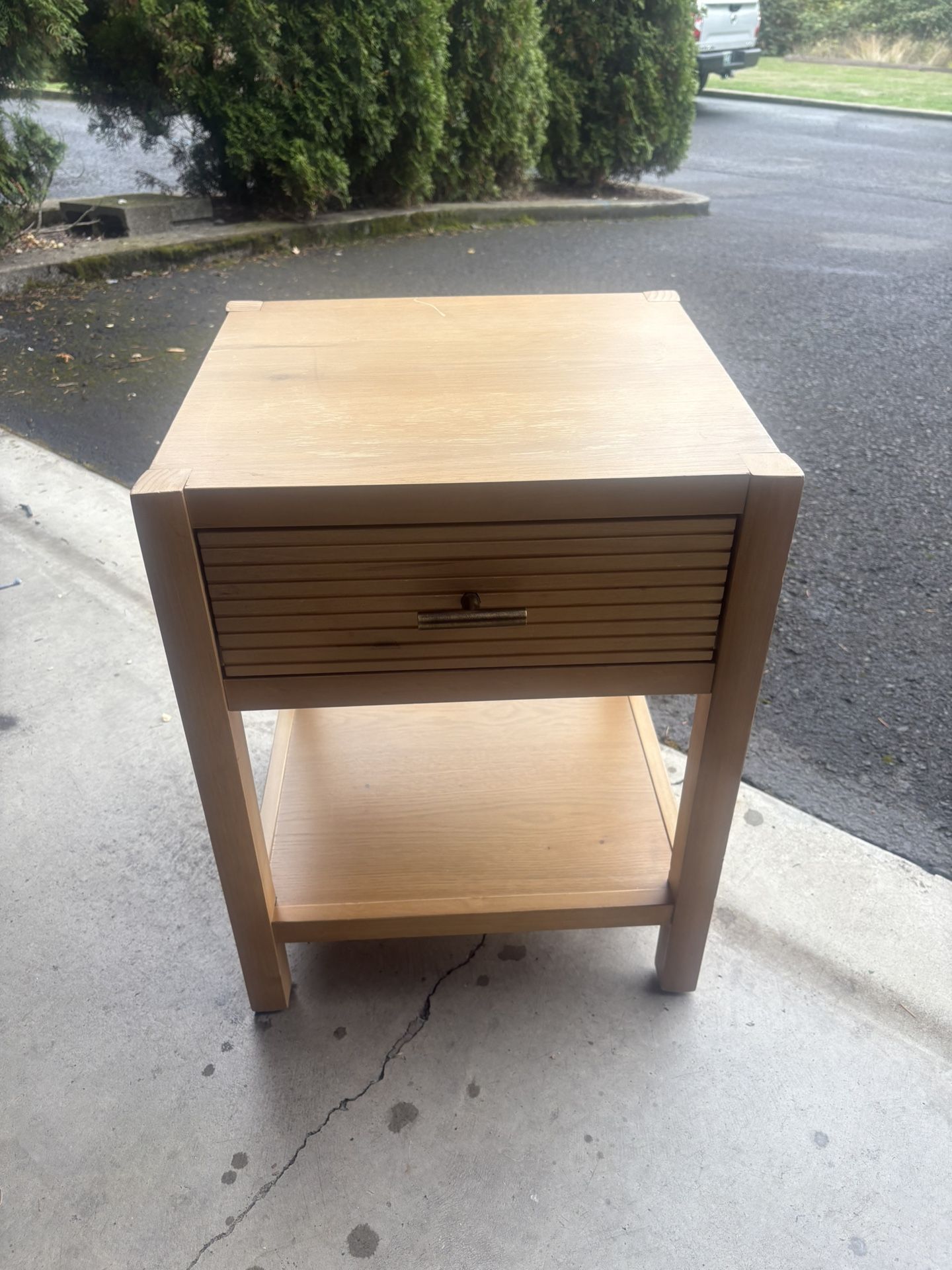 End Table With Drawer