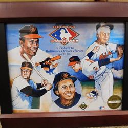 HEROES BASEBALL A TRIBUTE TO BALTIMORE ORIOLES HEROS APRIL 21 1991 W SEAL