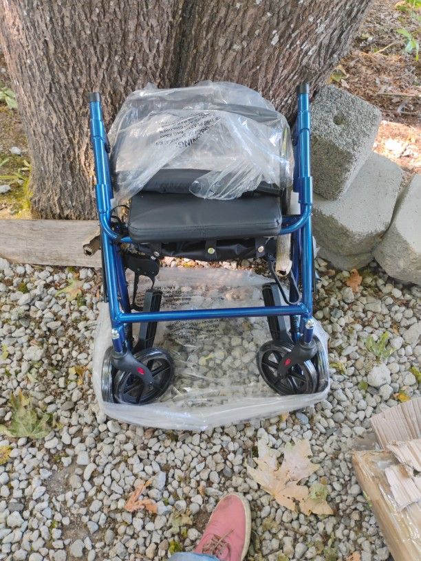 Walker/ Rollador & Shower Chair. Brand New