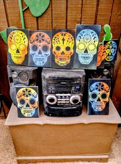 Day of the Dead Wooden Signs
