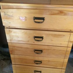 Wood Dresser – 5 Drawer – $50 OBO