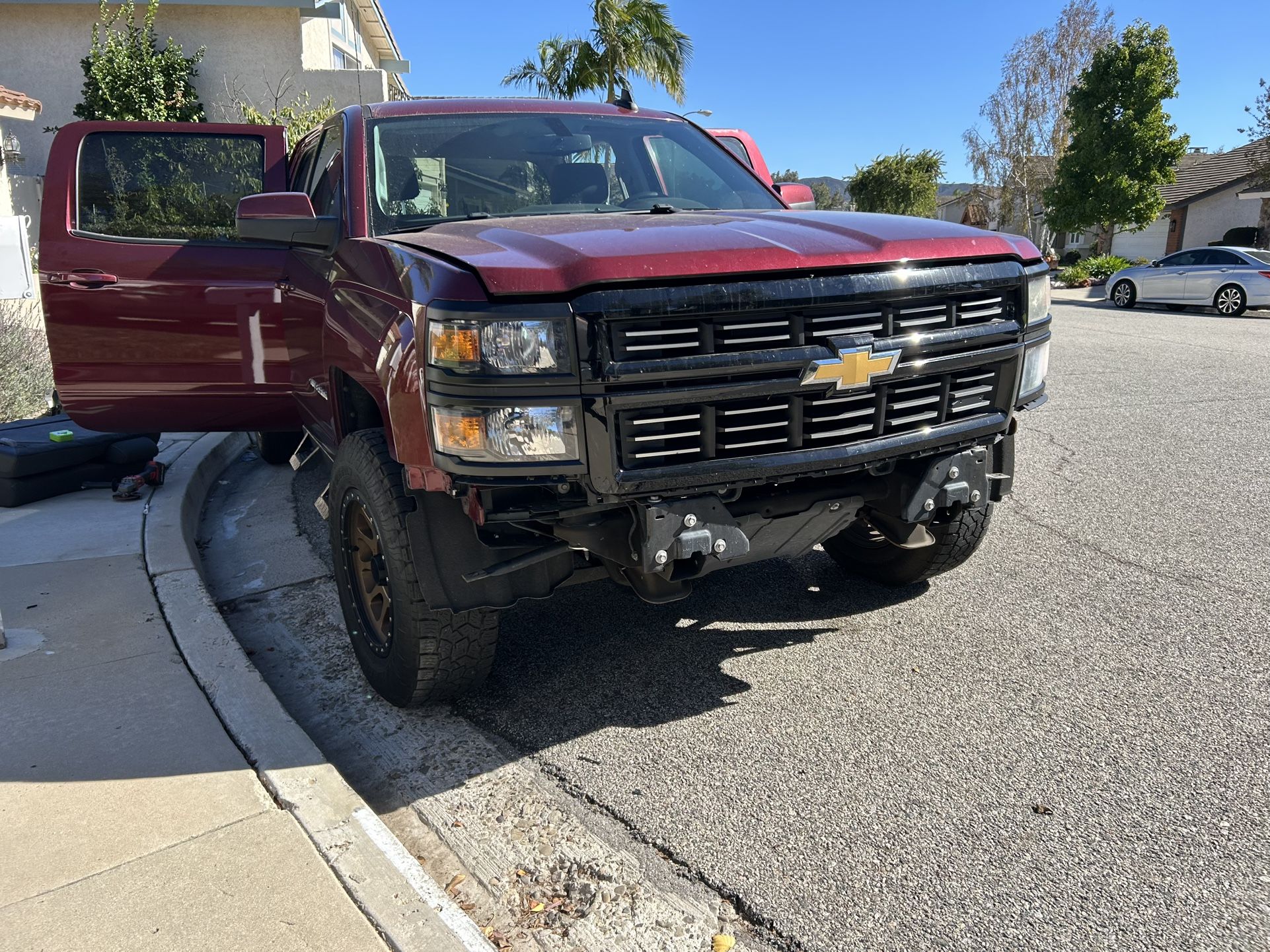 2015 Chevrolet Silverado Headlights Grille