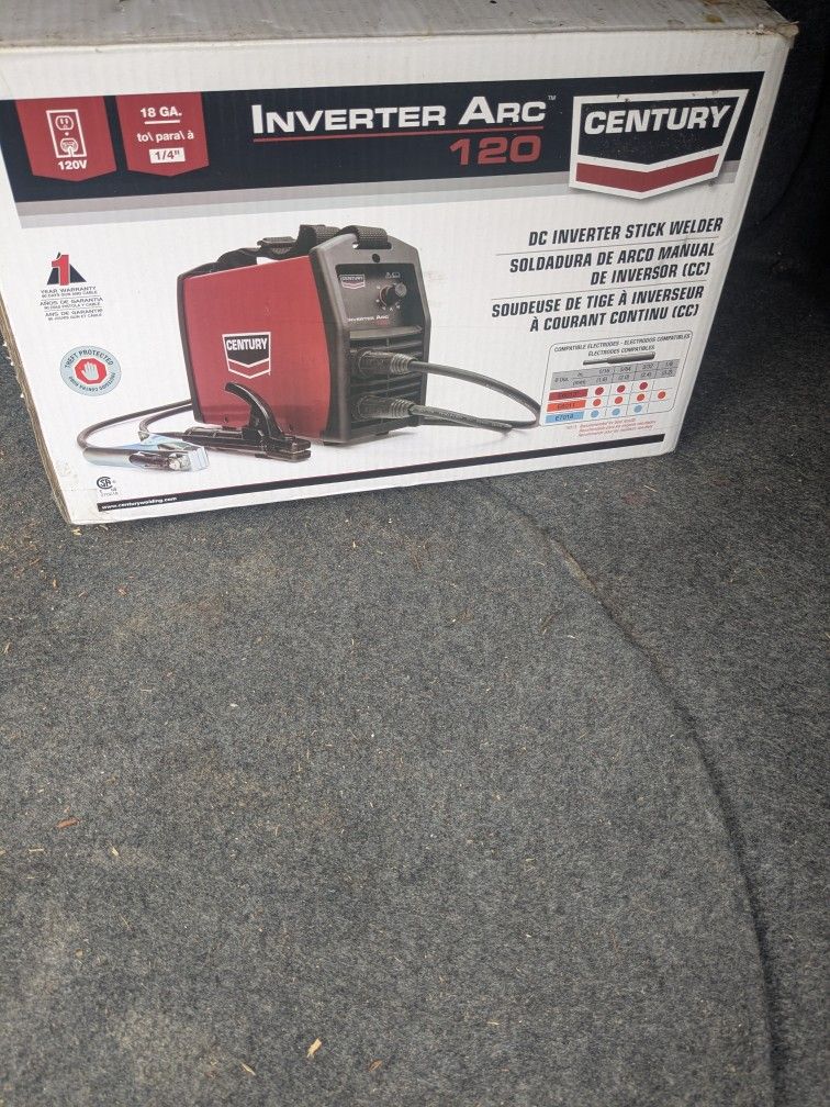 Inverter Arc 120 Stick Welder By Century New