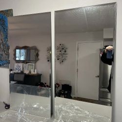 PAIR 20"x 40" Beveled Mirrors ***NEW***