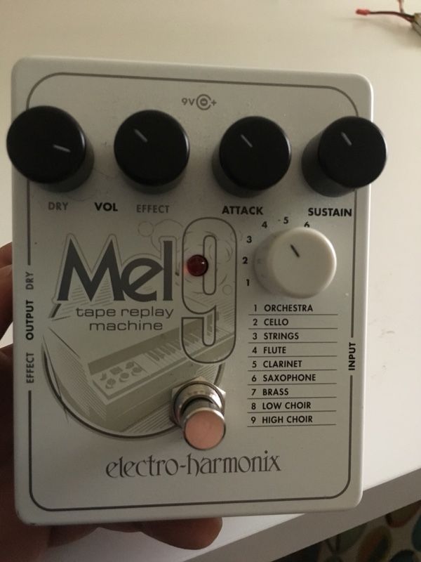 Guitar effects pedal- Mel 9 Tape relay machine. Electro harmonix