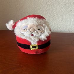 Squishmallow Kellytoy  Christmas Nick the Santa Claus Plush Toy
