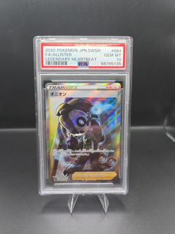 PSA 10 Allister Full Art Pokémon Card Japanese