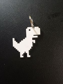 No Wi-Fi dinosaur keychain