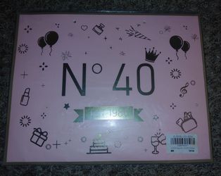 40th Bday Gift Bag