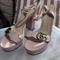 Gucci Double G Logo heels 