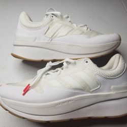 Sz 9.5 Adidas Off White