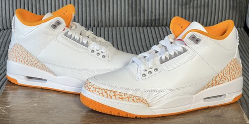 Air Jordan 3 Retro Orange Citrus | Women’s Size 9 | CK9246-101 (PRE-RELEASE)