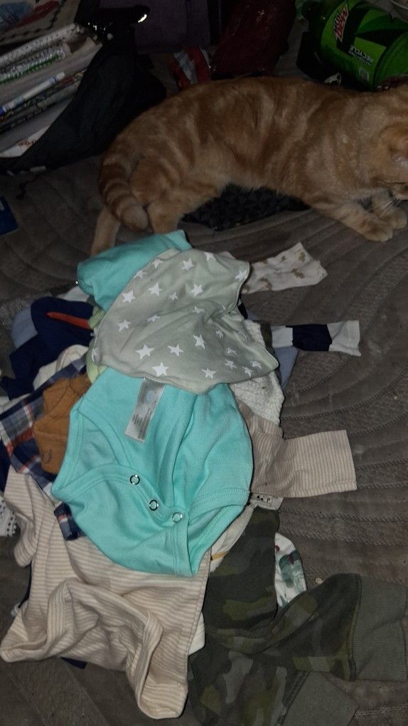 Bunch Of Baby Cboy Cloths
