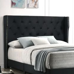 KING BED FRAME NO MATTRESS 