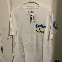 Cookies X Vibes Collab T- Shirt