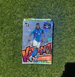 Panini 2025-26 Donruss Road to FIFA World Cup 26 Moise Kean Kaboom! #9 Jumbo