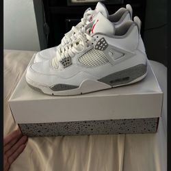 Jordan 4 Retro White Oreo