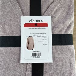 NWT Ella Moss Women’s Ladies' Cozy L/S Cardigan Sweater Size Medium 