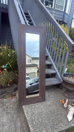 Wood Mirror