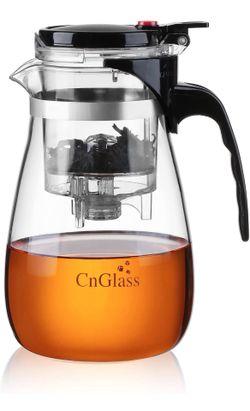 Glass Teapot with Removable Infuser