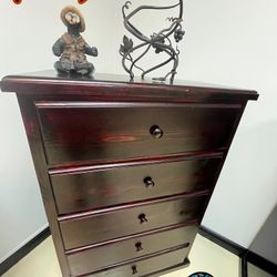Five Drawer Cherry Pinewood Cajonera Comoda Nueva Bonita 