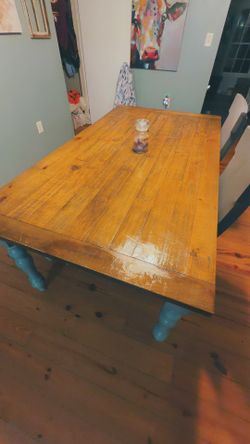Farmhouse Kitchen Table