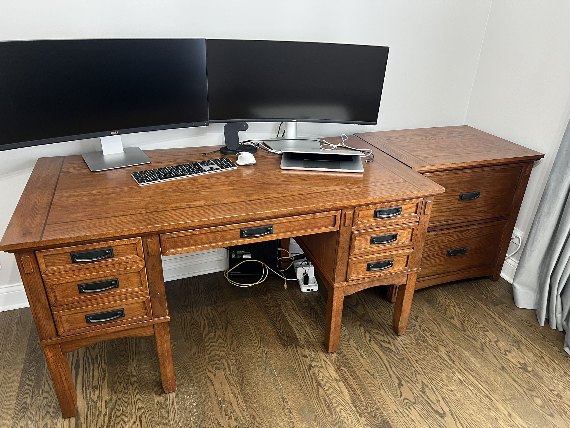 Desk And Drawer Chest 