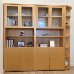Bookcases In Maple Wood