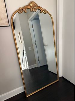 Large wall mirror