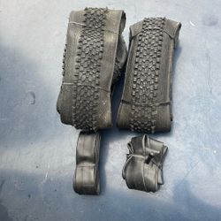 Two Brand New Tire Size 24 With Brand New Tubes