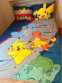 Pokémon Full Bedroom Sheets