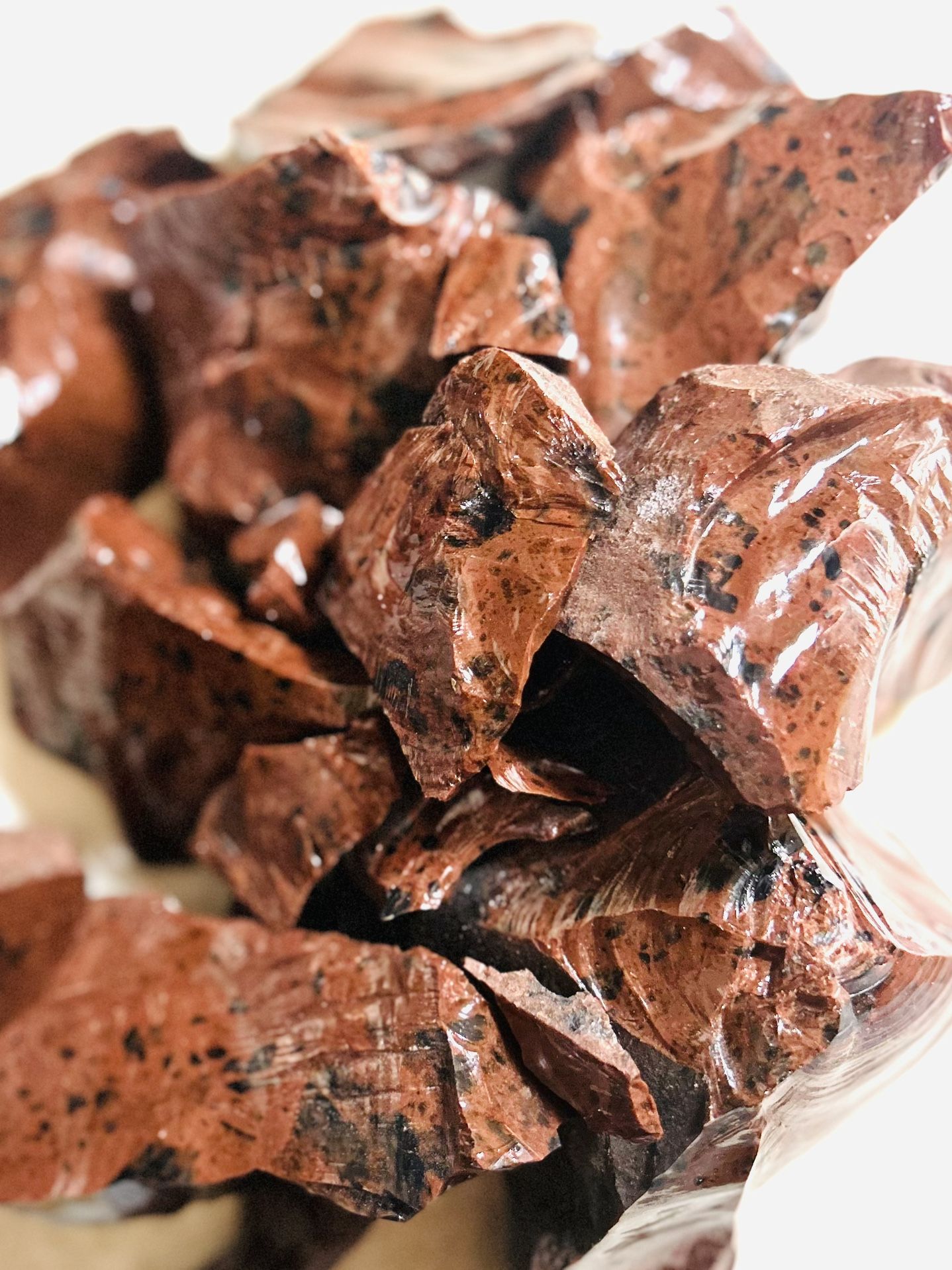 Oregon Mahogany Obsidian Raw