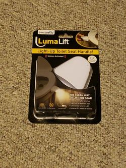 LumaLit Lighted Up Toilet Seat Handle Night Light
