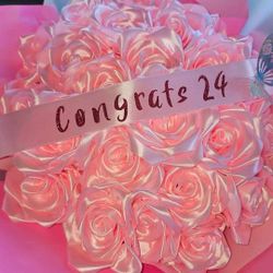 Light Pink Eternal Roses Bouquet 💐 